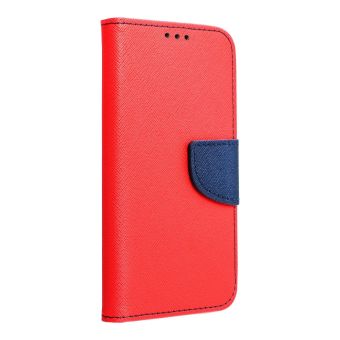 Diárové puzdro na Xiaomi Redmi Note 9 Fancy červeno modré