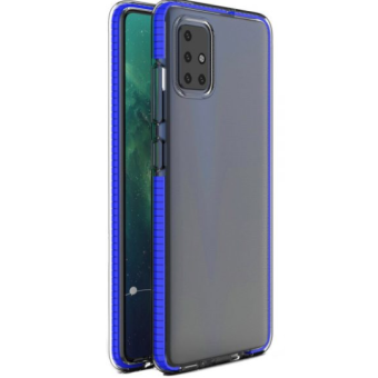 Silikónové puzdro Spring TPU pre Xiaomi Redmi Note 9 Pro/Redmi Note 9s modré