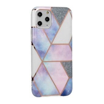 Silikónové puzdro na Apple iPhone X/XS Cosmo Marble modro-ružové