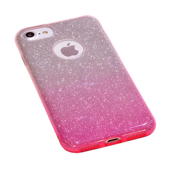 Silikónové puzdro na Xiaomi Redmi 9C strieborno-ružové                 