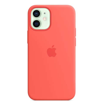 Puzdro Apple na Apple iPhone 12 Pro Max Silicone MagSafe ružové