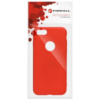 Silikónové puzdro na Xiaomi Mi 10T 5G/Mi 10T Pro 5G Forcell SOFT červené