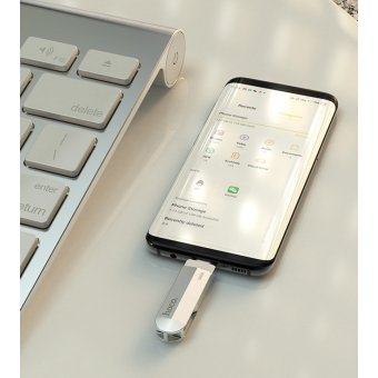 USB kľúč HOCO Wide UD10 USB + Typ C 128GB USB3.0