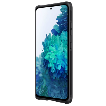 Nillkin CamShield Armor zadný kryt pre Samsung Galaxy S21 Ultra 5G čierny