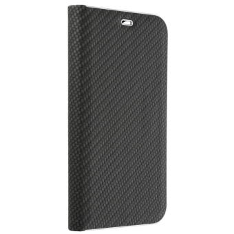 Diárové puzdro na Xiaomi Redmi 9A/9AT/9i Forcell Luna Carbon čierne
