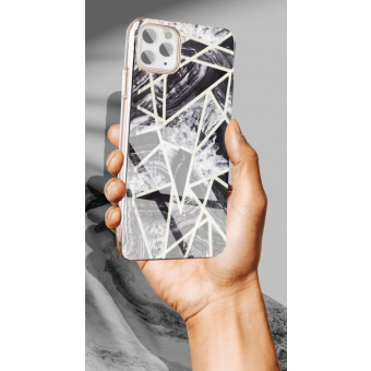 Silikónové puzdro na Apple iPhone 12/12 Pro Forcell MARBLE COSMO vzor 07