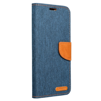 Diárové puzdro na Samsung Galaxy A42 5G Canvas Book modré