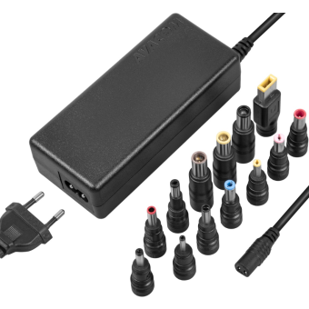 AVACOM QuickTIP 65W, univerzálny adaptér pre notebooky + 13 konektorov