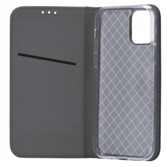 Diárové puzdro na Motorola Moto G9 Power Smart Book čierne