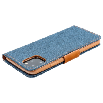 Diárové puzdro na Samsung Galaxy A72 5G Canvas Book modré