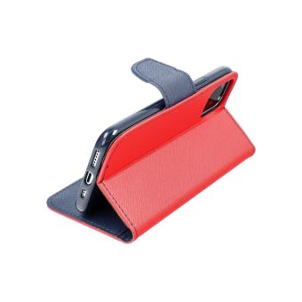 Diárové puzdro na Xiaomi Redmi Note 9T 5G Fancy Book červené