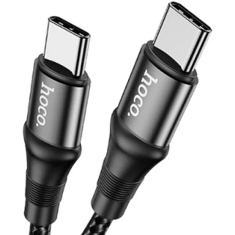 Kábel HOCO Exquisito X50, USB-C na USB-C PD 100W, 1m, čierny