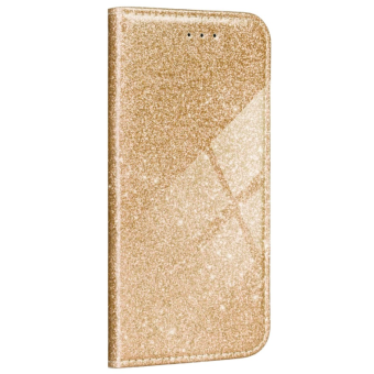 Diárové puzdro na Xiaomi Redmi Note 9T 5G Forcell SHINING Book zlaté