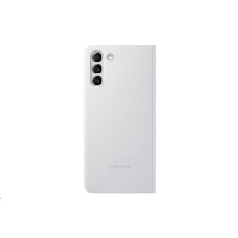 Diárové puzdro Samsung na Samsung Galaxy S21+ 5G G996 EF-NG996PJE LED View sivé