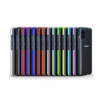 Silikónové puzdro na Samsung Galaxy S21 G5 Spring transparentno-ružové