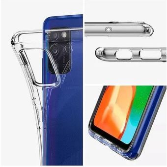 Silikónové puzdro na Samsung Galaxy A12 A125/M12 M127 Clear 2mm Box transparentné