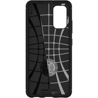 Odolné puzdro na Samsung Galaxy A52/A52 5G Spigen Rugged Armor čierne 