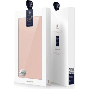 Diárové puzdro na Samsung Galaxy A72/A72 5G Dux Ducis Skin Pro ružovozlaté