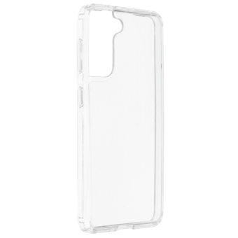 Plastové puzdro na Samsung Galaxy S21 5G Super Clear Hybrid transparent