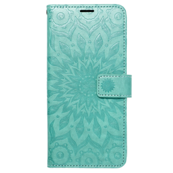 Diárové puzdro na Samsung Galaxy A42 5G Forcell MEZZO mandala zelené