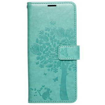 Diárové puzdro na Samsung Galaxy A52/A52 5G Forcell MEZZO tree zelené