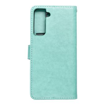 Diárové puzdro na Samsung Galaxy S21 5G Forcell MEZZO mandala zelené
