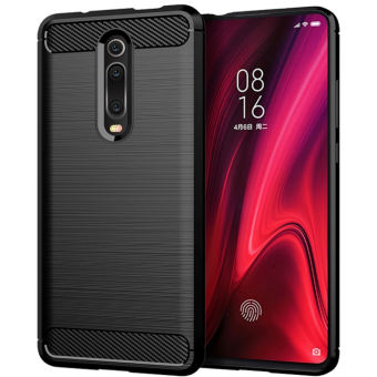 Silikónové puzdro na Xiaomi Redmi 9T/Poco M3 Forcell Carbon čierne