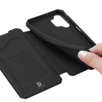 Diárové puzdro na Samsung Galaxy A72/A72 5G Dux Ducis Skin X čierne