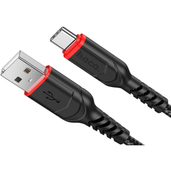 Kábel HOCO VICTORY X59, USB na USB-C 3A, 1m, čierny