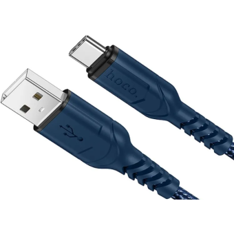 Kábel HOCO Victory X59, USB na USB-C 3A, 1m, modrý