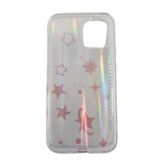 Plastové puzdro na Apple iPhone 12/12 Pro Fashion galaxy