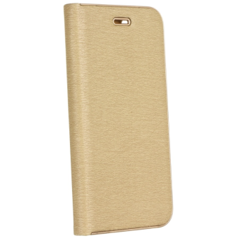 Diárové puzdro na Samsung Galaxy S21 FE 5G Forcell Luna Gold zlaté