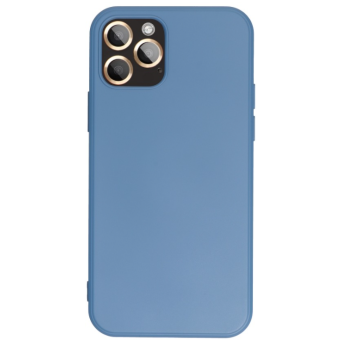 Silikónové puzdro na Samsusng Galaxy S21 FE 5G Forcell Silicone Lite modré 