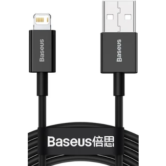 Kábel Baseus Superior CALYS-C01, USB-A na Lightning 2.4A, Fast Charge, 2m, čierny