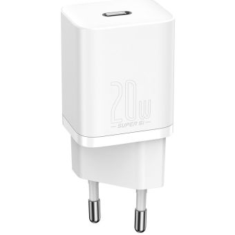 Sieťová nabíjačka Baseus Super Si 1C 20 W USB typ-C biela