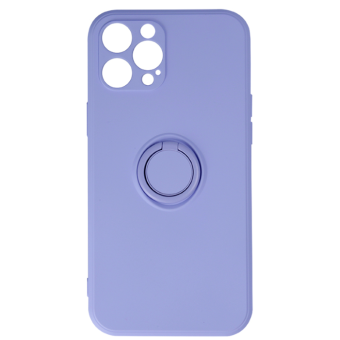 Silikónové puzdro na Samsung Galaxy A22 A225 Finger Grip fialové