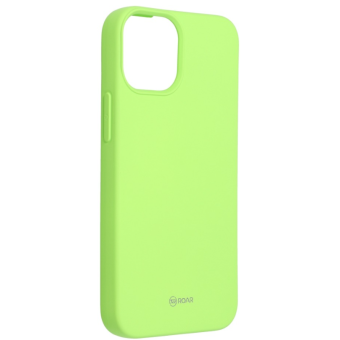 Silikónové puzdro na Apple iPhone 13 Pro Roar Colorful Jelly limetkové