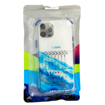 Silikónové puzdro na Samsung Galaxy A42 5G Water modré