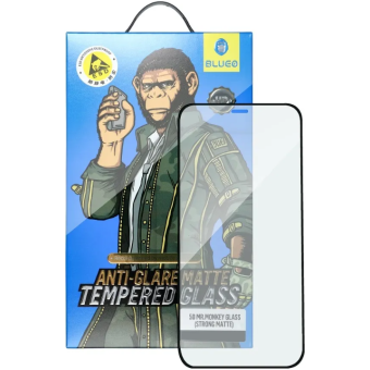 Tvrdené sklo na Apple iPhone 13 Pro Max Mr. Monkey 5D Matte čierne