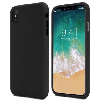 Silikónové puzdro na Apple iPhone 13 mini Mercury Soft čierne