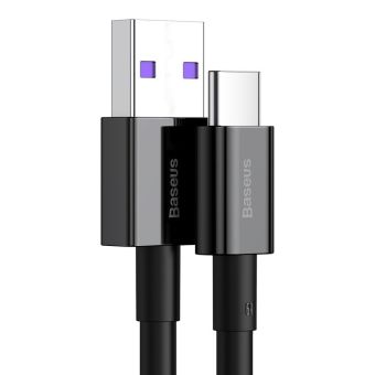 Kábel Baseus Superior CATYS-01, USB na USB-C 66W, 1m, čierny