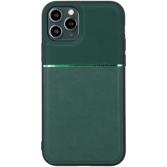 Plastové puzdro na Apple iPhone 12/12 Pro Elegance zelené