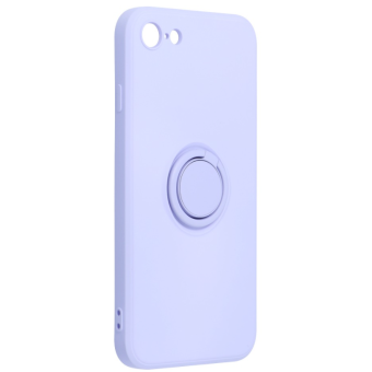 Silikónové puzdro na Apple iPhone 7/8/SE 2020 Forcell Silicone Ring fialové 