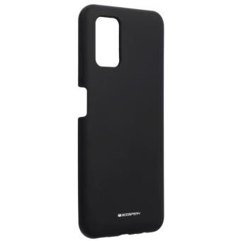 Silikónové puzdro na Samsung Galaxy A03s Mercury Silicone čierne