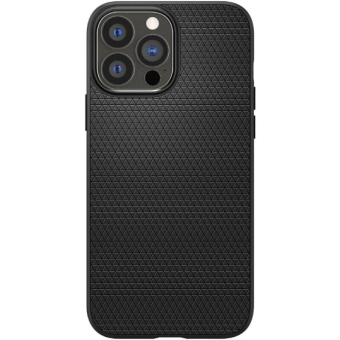 Odolné puzdro na Apple iPhone 13 Pro Max Spigen Liquid Air čierne