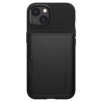 Odolné puzdro na Apple iPhone 13 Spigen Slim Armor CS čierne