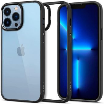 Odolné puzdro na Apple iPhone 13 Pro Max Spigen Ultra Hybrid Matte čierne