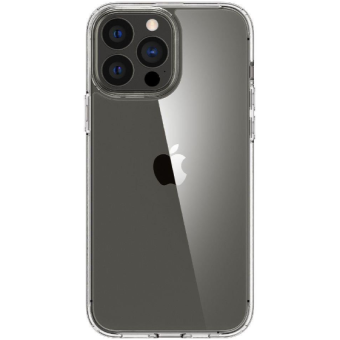 Odolné puzdro na Apple iPhone 13 Pro Spigen Ultra Hybrid Crystal transparentné