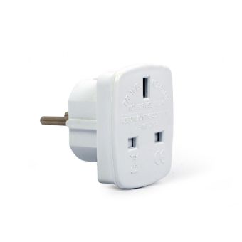 Redukcia Gembird AC Power Adapter UK - EU 