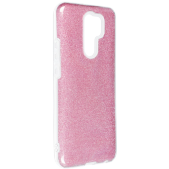 Silikónové puzdro na Xiaomi Redmi 10 Forcell Shining ružové